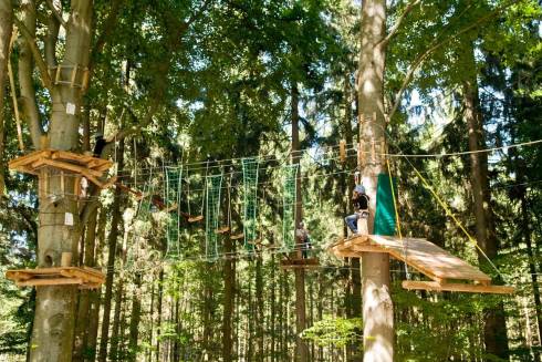 Freizeitpark Rutesheim Waldhochseilgarten – Bild 6