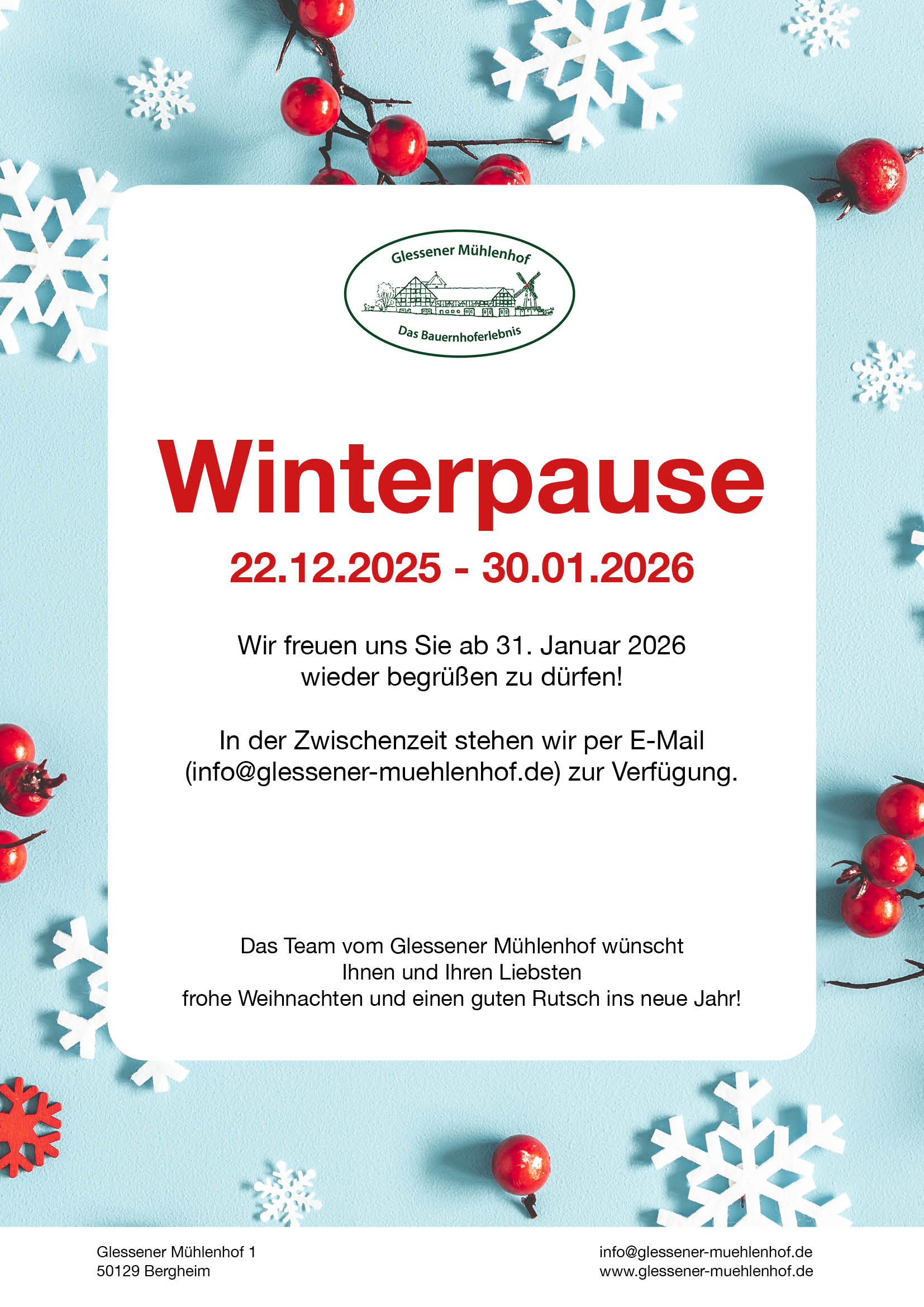 Glessener Mühlenhof - Das Bauernhoferlebnis – Bild 4