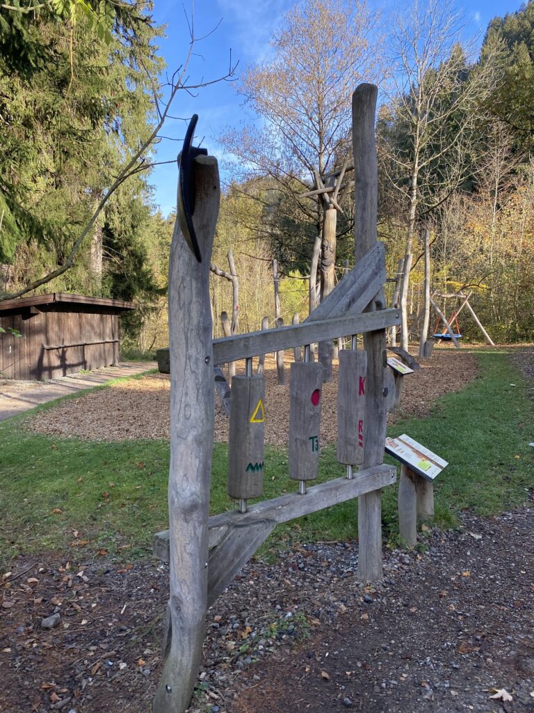 Bergwald-Spiele-Weg Holzerpfad – Bild 4