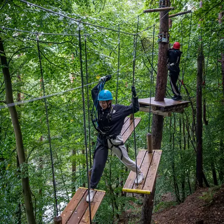 Kletterwald Schwaan - Der Erlebniswald in MV – Bild 2