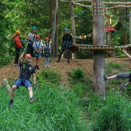 Kletterwald Schwaan - Der Erlebniswald in MV – Bild 6