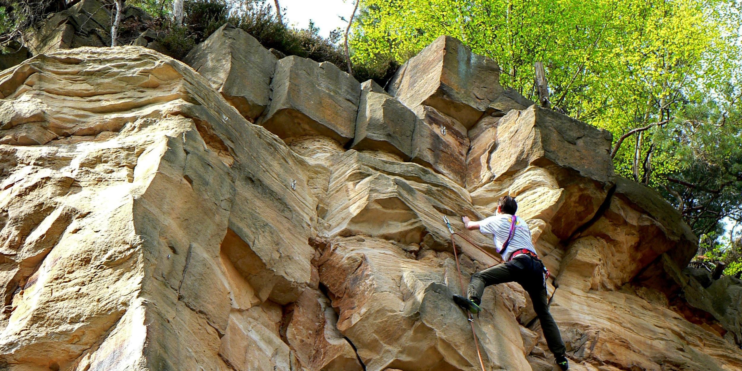 Klettergarten Gimmeldinger Steinbruch – Bild 1