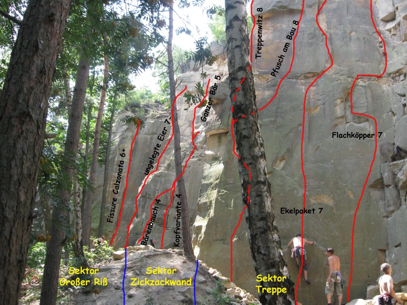 Klettergarten Gimmeldinger Steinbruch – Bild 3