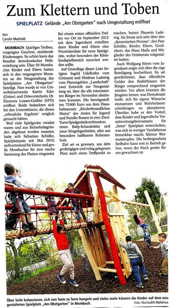 Spielplatz Am Obstgarten – Bild 1