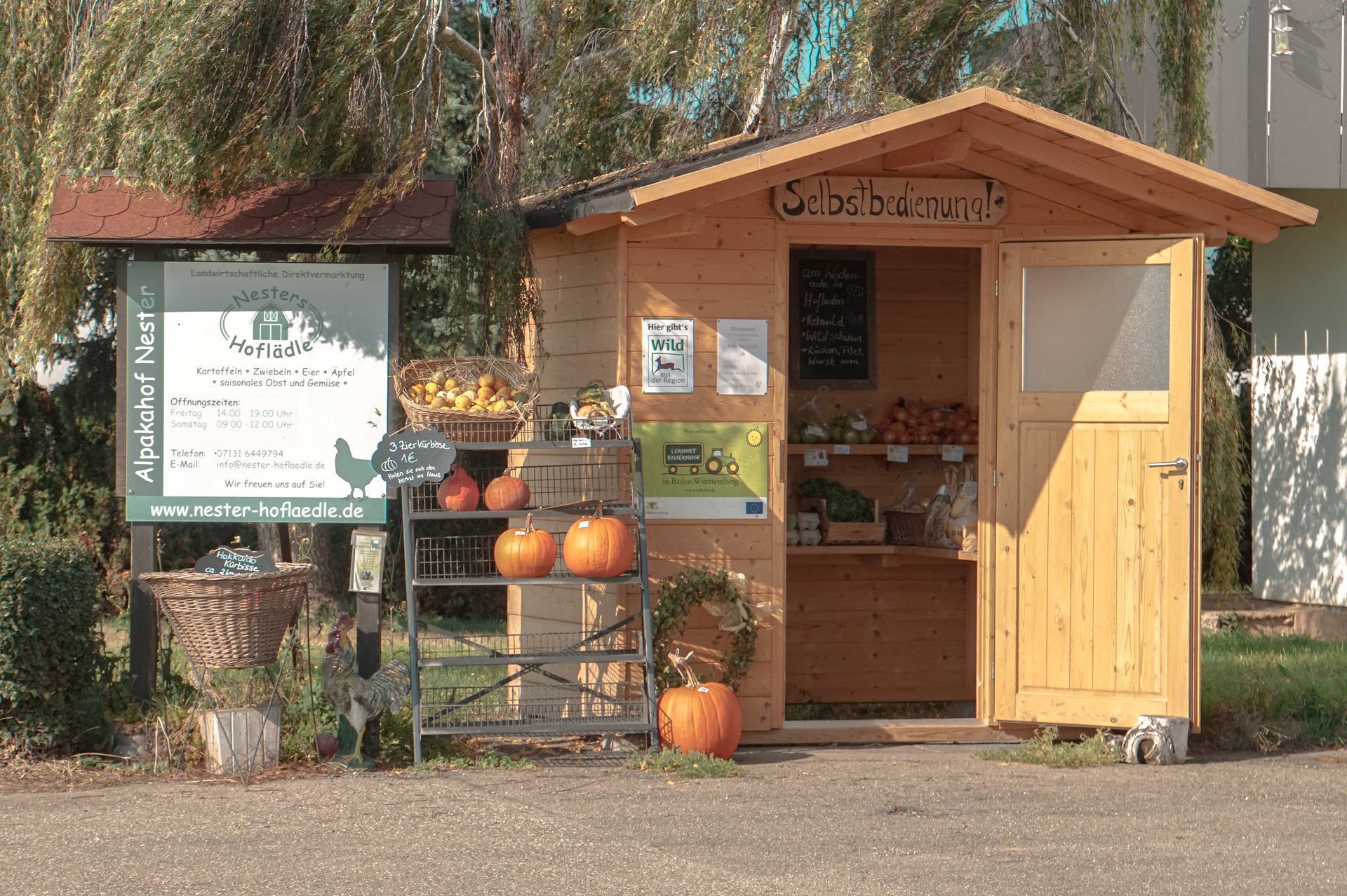 Hofladen und Alpaka-Hof Nester - - Erlebnisbauernhof - - Obst und Gemüsehandel - - Wild aus Eigener Jagd – Bild 5