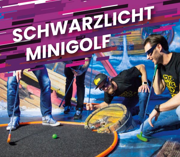 Schwarzlicht Minigolf in Lübeck – Bild 3