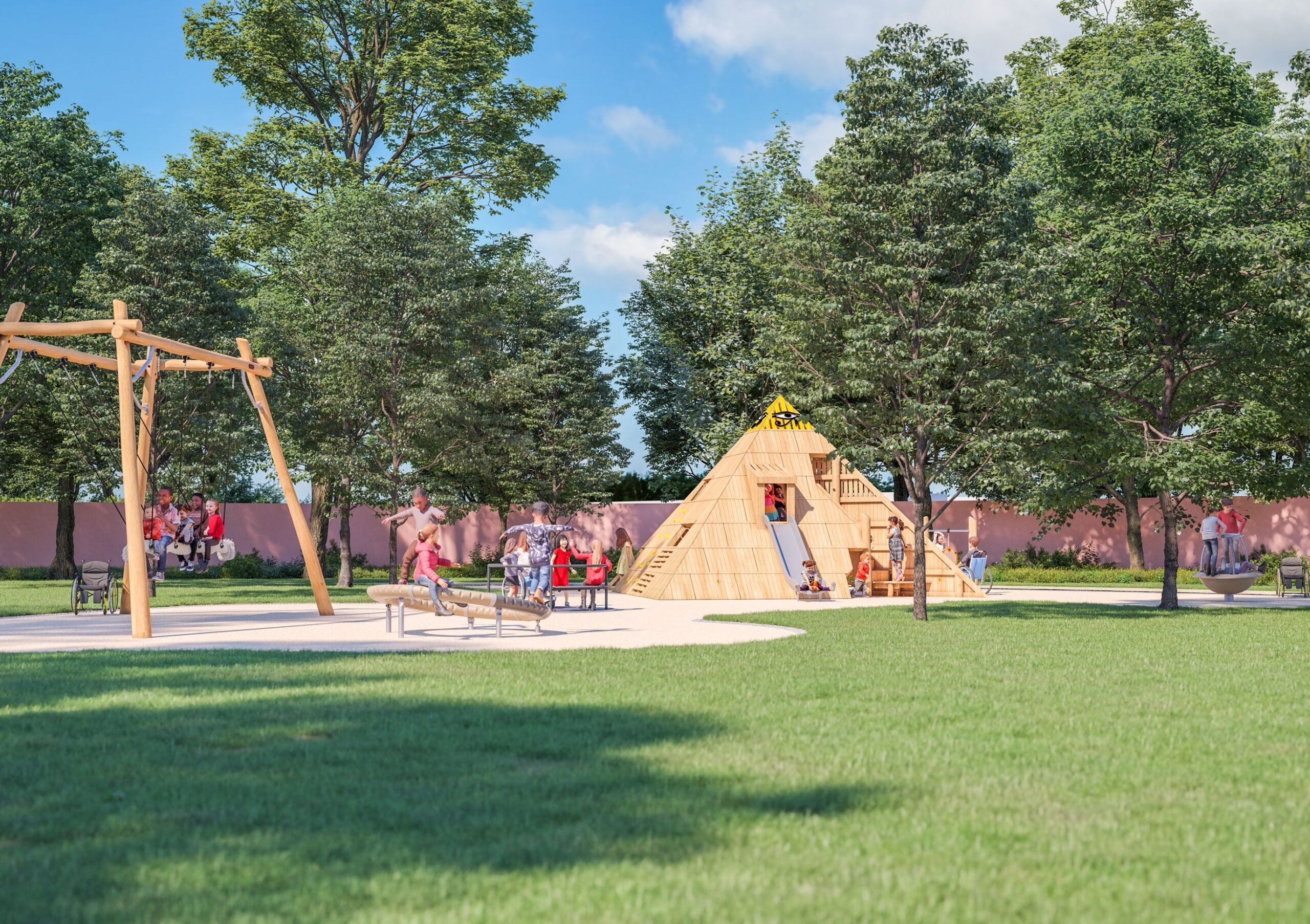 Spielplatz Branitz – Bild 1