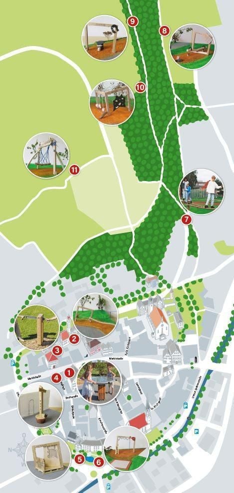 Station "Wasser" - Erlebnisweg auf dem ehemaligen Bahndamm – Bild 2