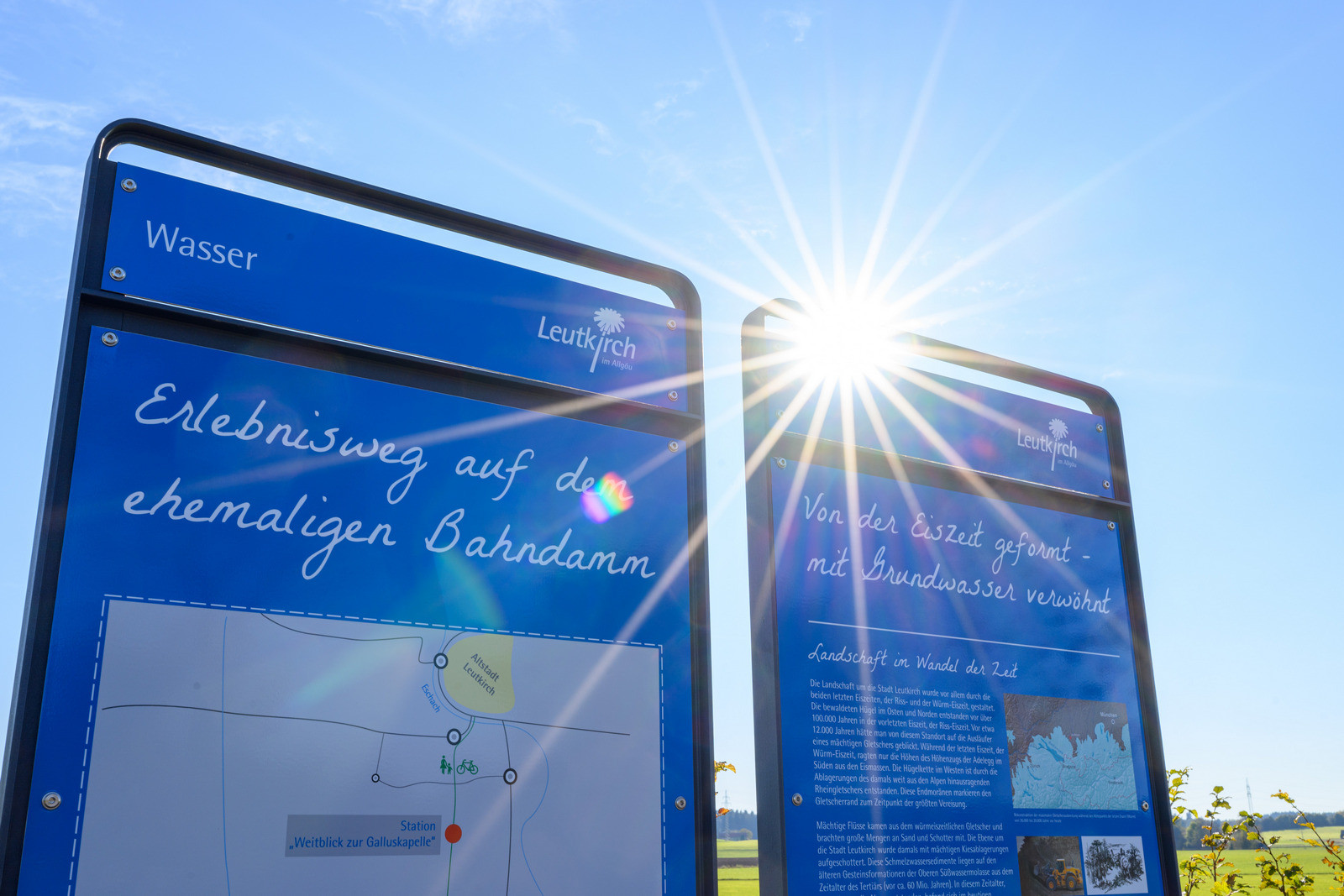 Station "Wasser" - Erlebnisweg auf dem ehemaligen Bahndamm – Bild 5