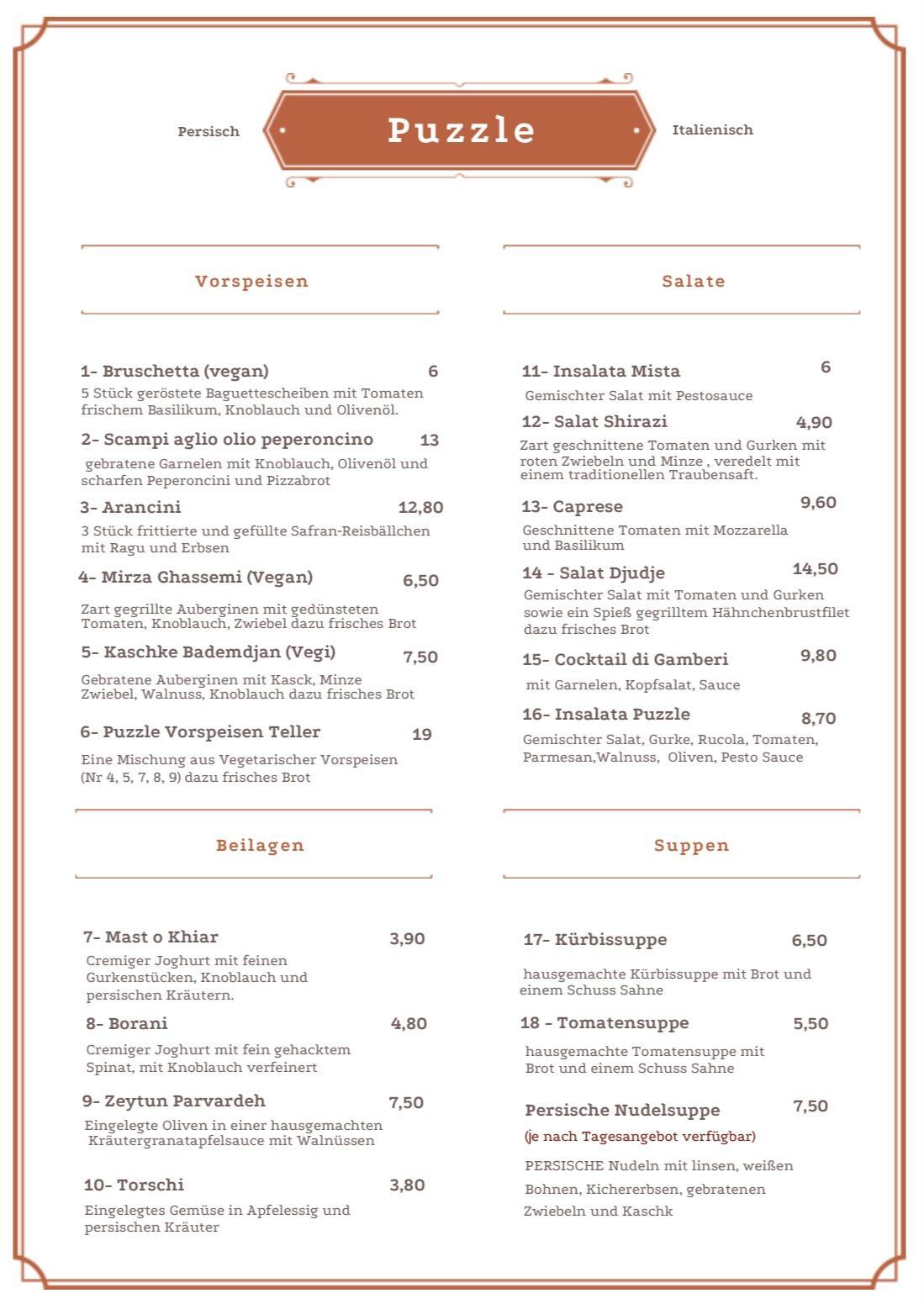 Puzzle - Persisch & Italienisch – Bild 5