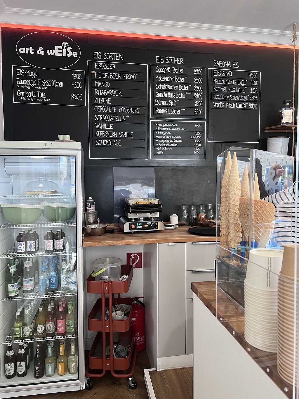 Eiscafé art & wEISe – Bild 6