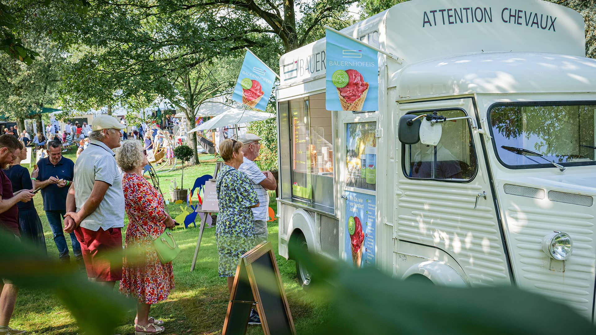 Schwan Bauernhofeis Produktion – Bild 4