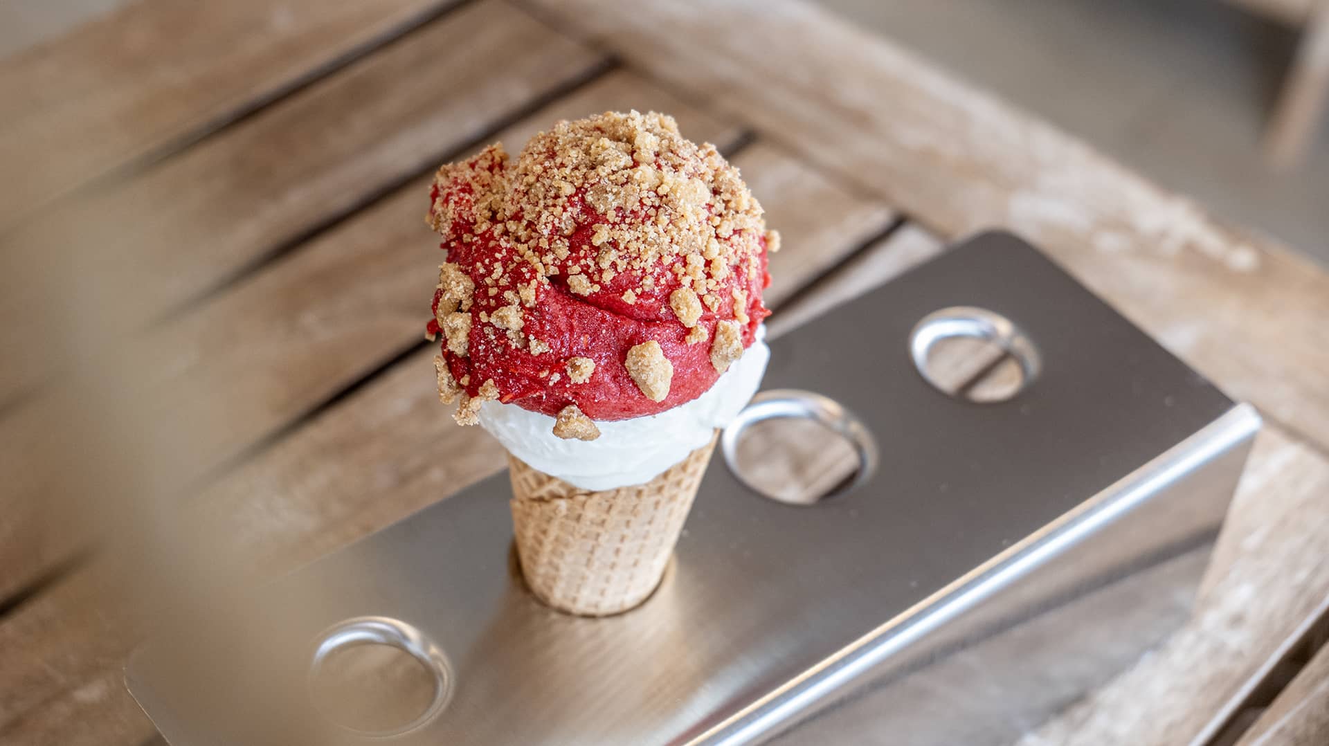 Schwan Bauernhofeis Produktion – Bild 5