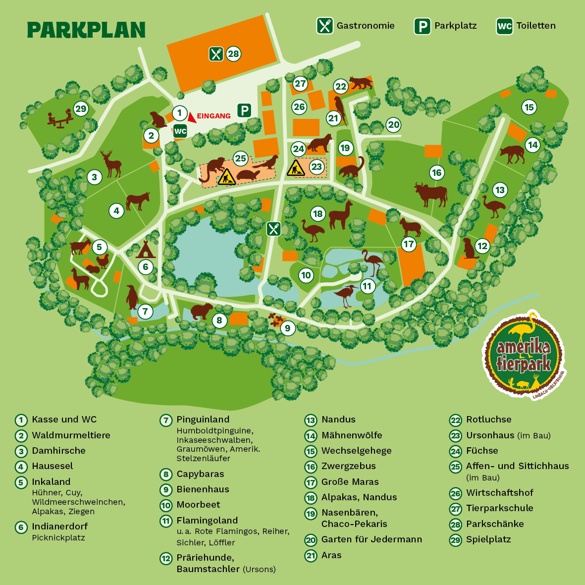 Amerika-Tierpark Limbach-Oberfrohna – Bild 1