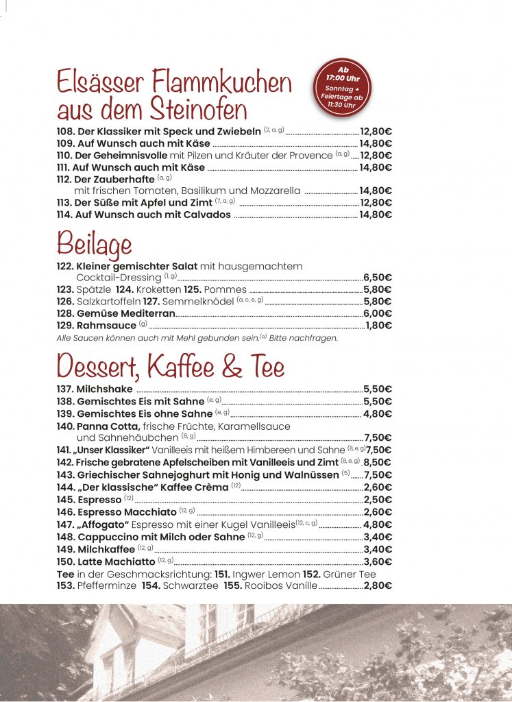 Altes Pfarrhaus - Biergarten Kastanienhof – Bild 3