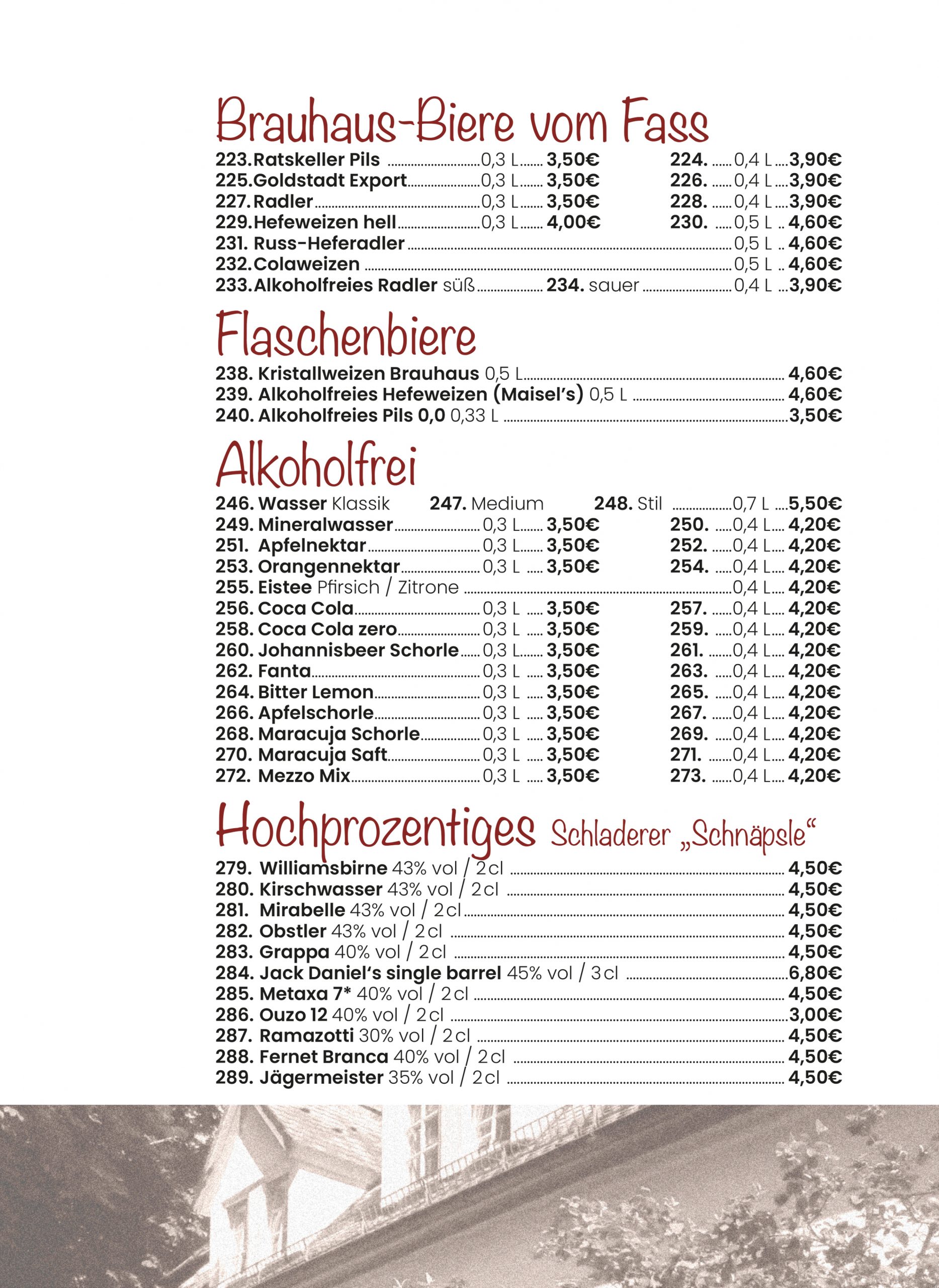 Altes Pfarrhaus - Biergarten Kastanienhof – Bild 6