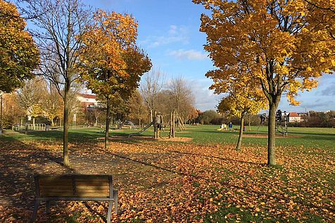Spielplatz am Tuchmachermuseum – Bild 1