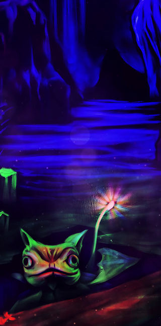 Farbrausch 3D Schwarzlicht Minigolf – Bild 5