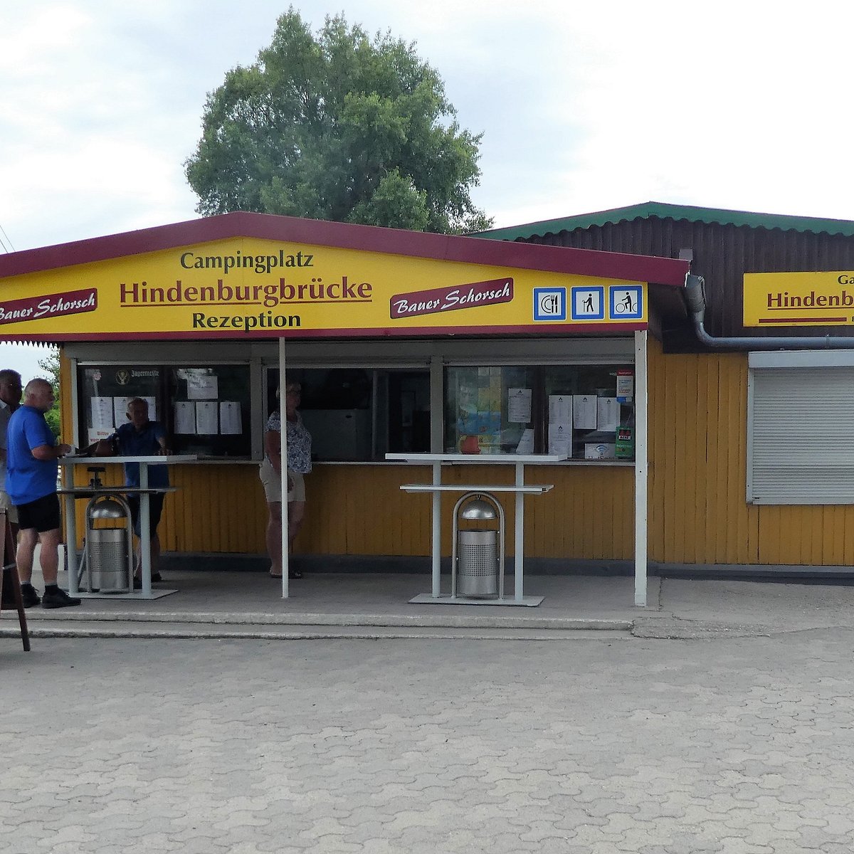 Campingplatz Hindenburgbrücke - Gaststätte „Bauer Schorsch“ – Bild 4