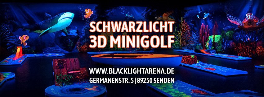 Blacklightarena 3D Schwarzlicht Minigolf Göppingen – Bild 3