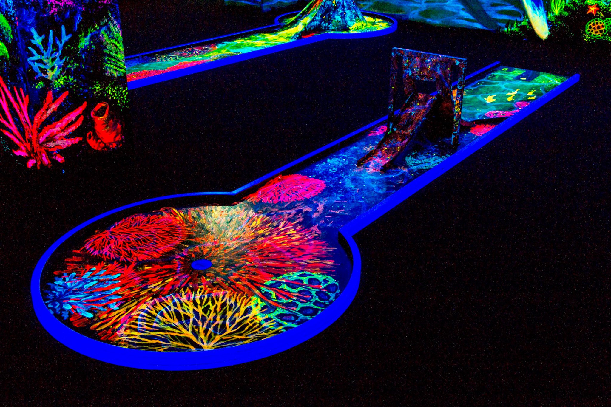 Blacklightarena 3D Schwarzlicht Minigolf Göppingen – Bild 4