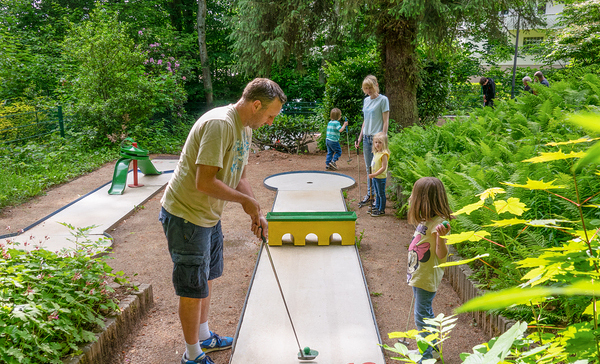 Minigolf im Kurpark Bad Marienberg – Bild 1