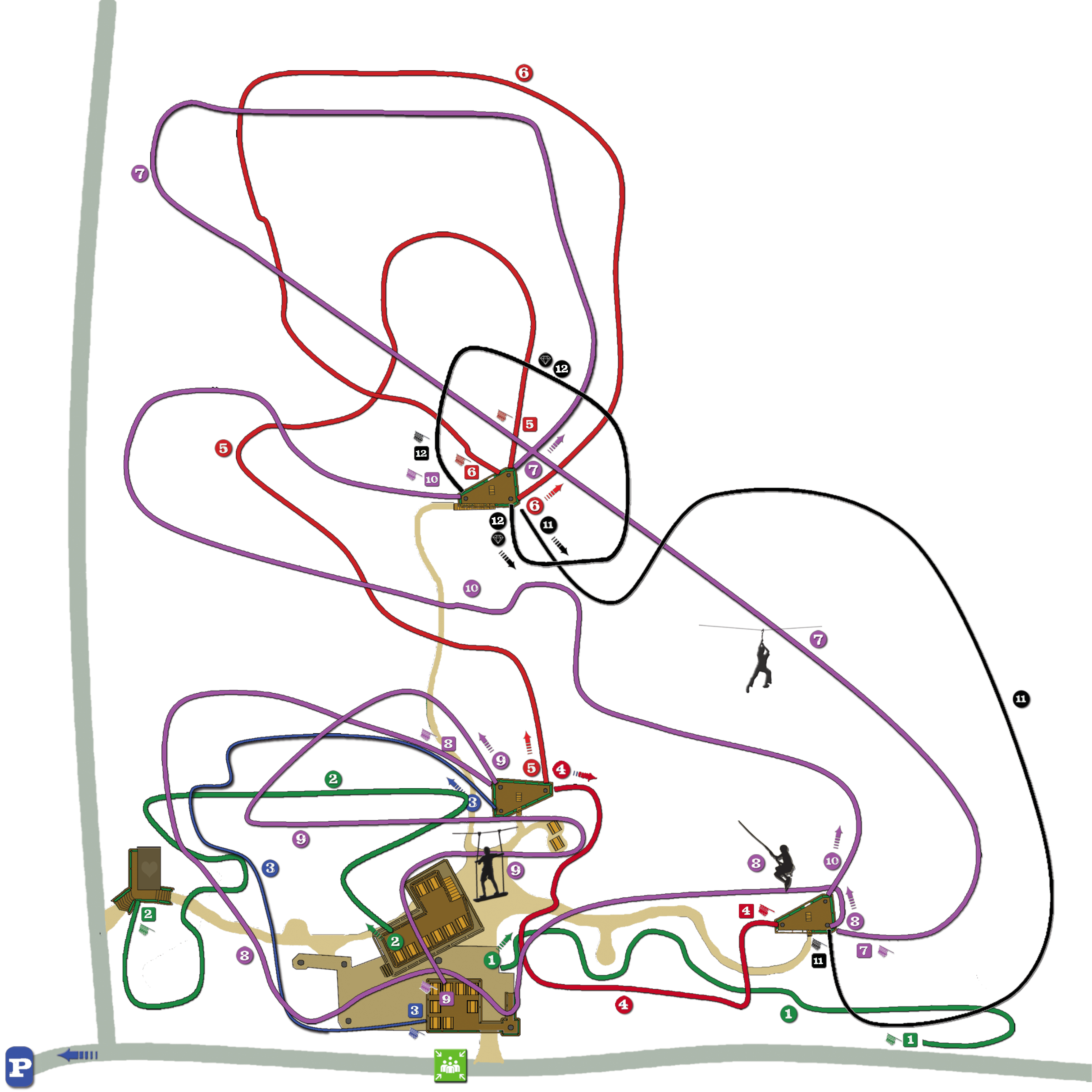 Kletterwald Taunus – Bild 6