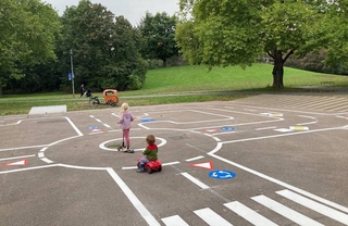 Fahrradverkehrsübungsplatz – Bild 1