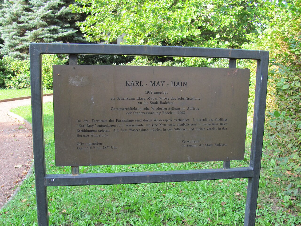 Karl-May-Hain – Bild 4
