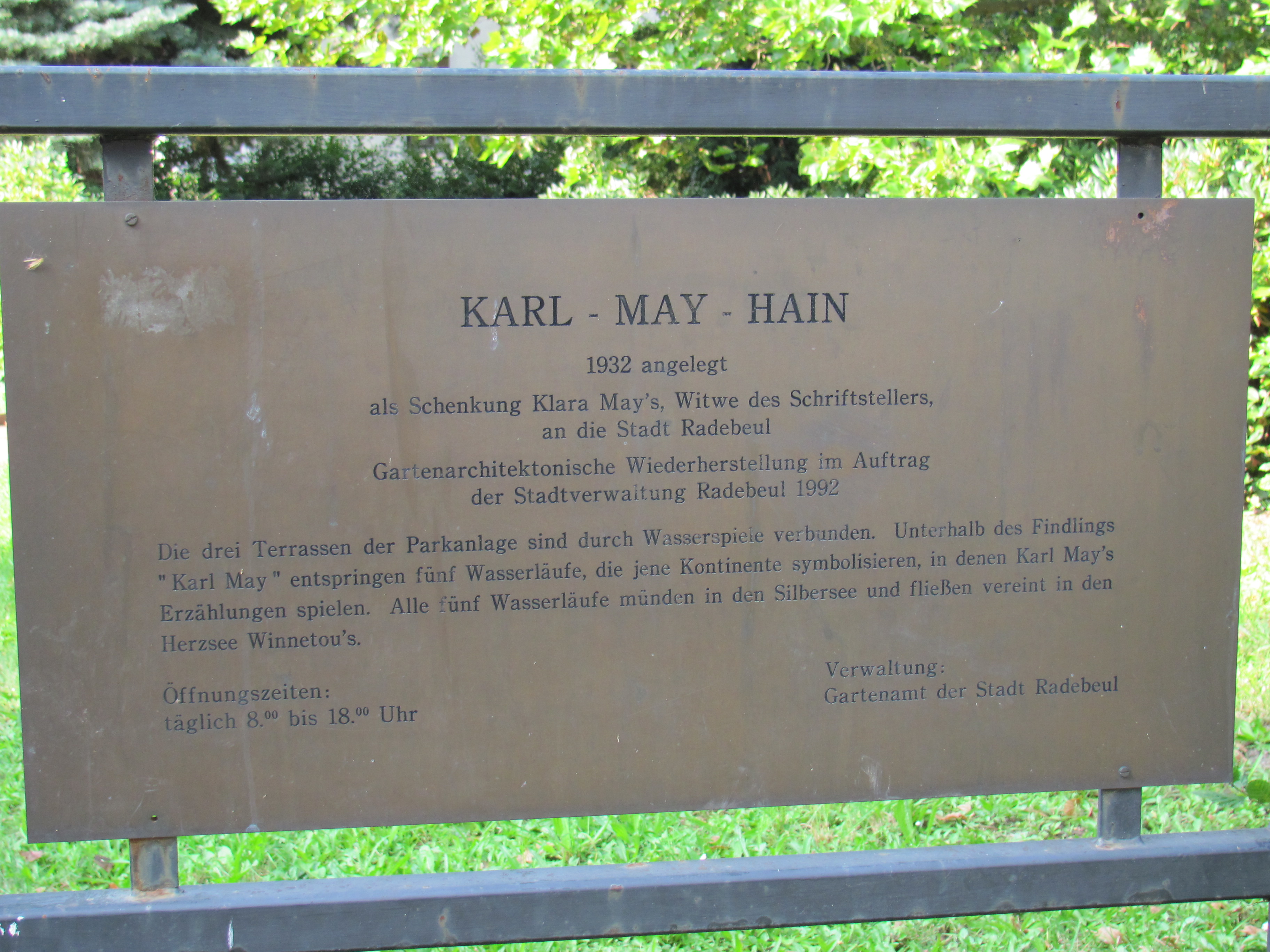 Karl-May-Hain – Bild 5
