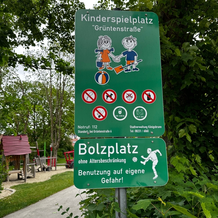 Königsbrunn Grüntenstraße Spielplatz – Bild 5