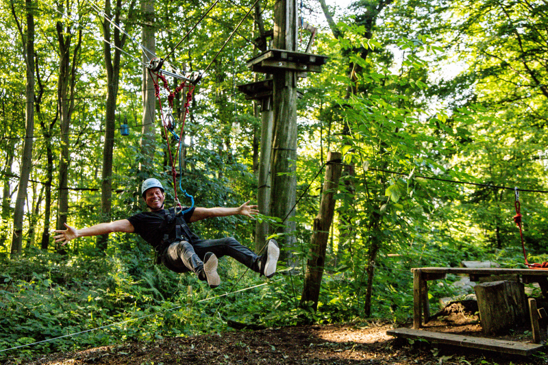 OutEx-Kletterwald Hochseilgarten Hademarschen – Bild 6