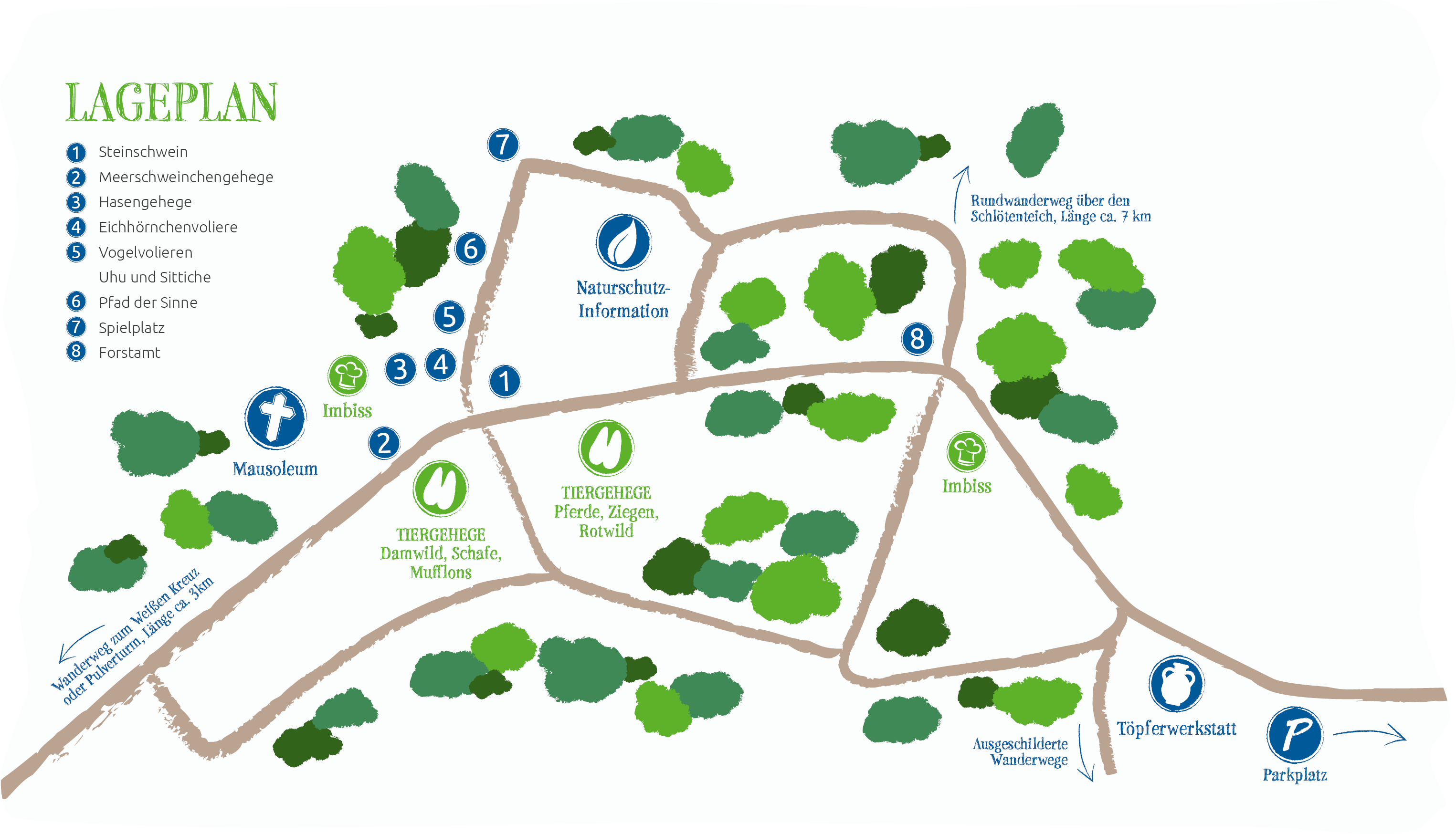Tiergehege Greiz in Waldhaus Mohlsdorf – Bild 3