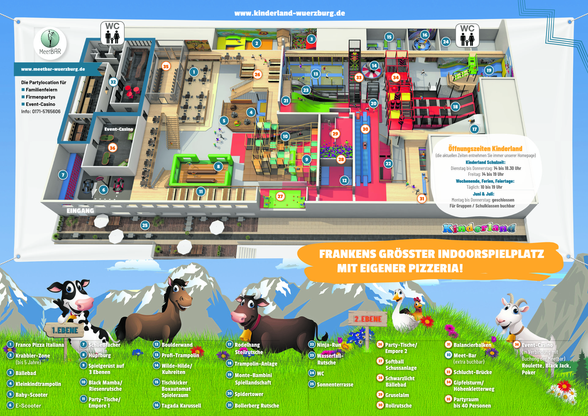 Fun-Park Kinderland Würzburg – Bild 1