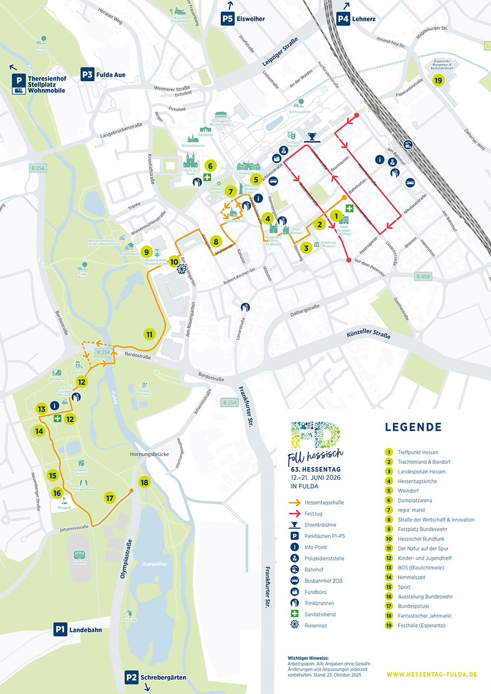 63. Hessentag 2026 Fulda – Bild 1