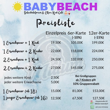 Babybeach Aulendorf - Café Mulum – Bild 2